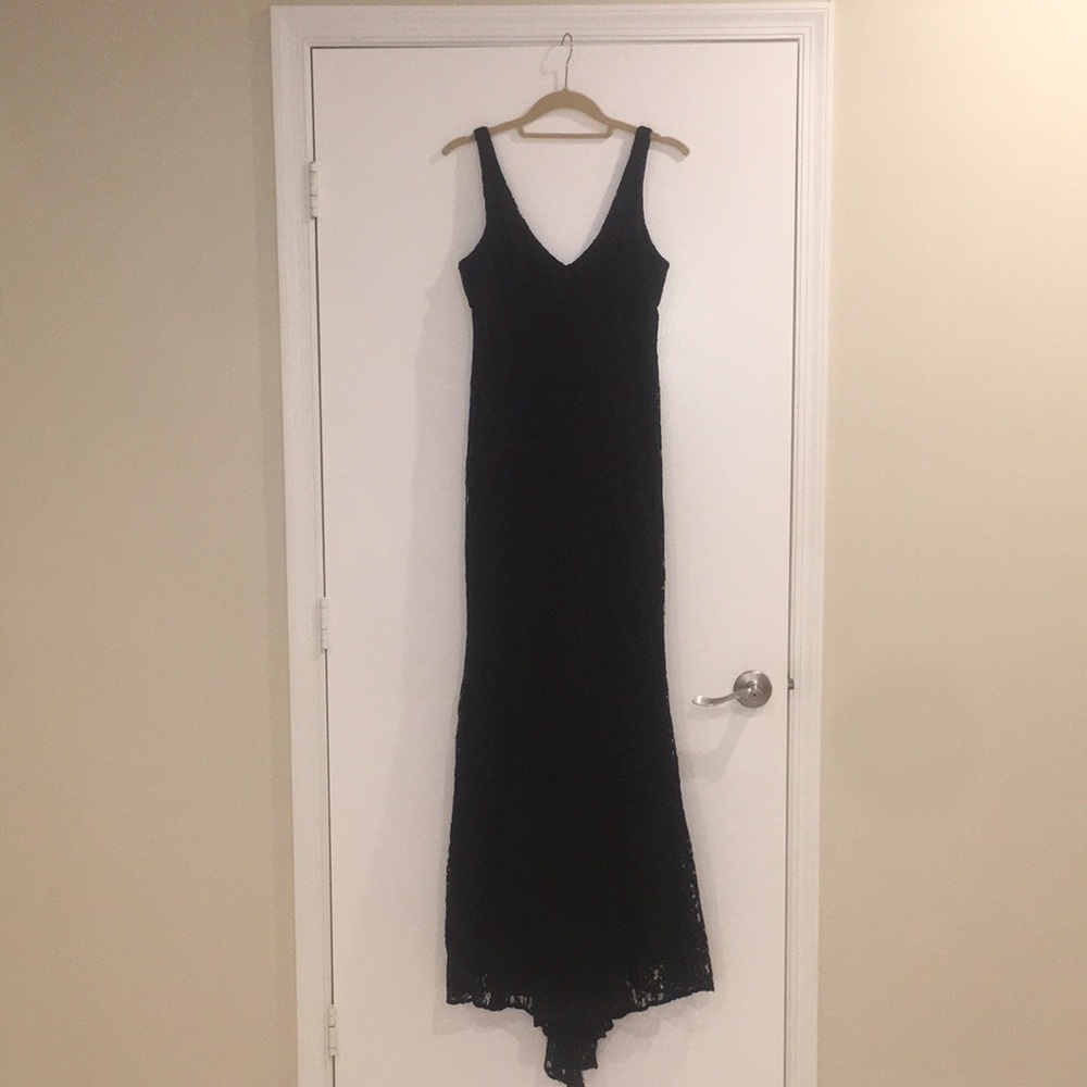 BCBGeneration Lace Mermaid Gown